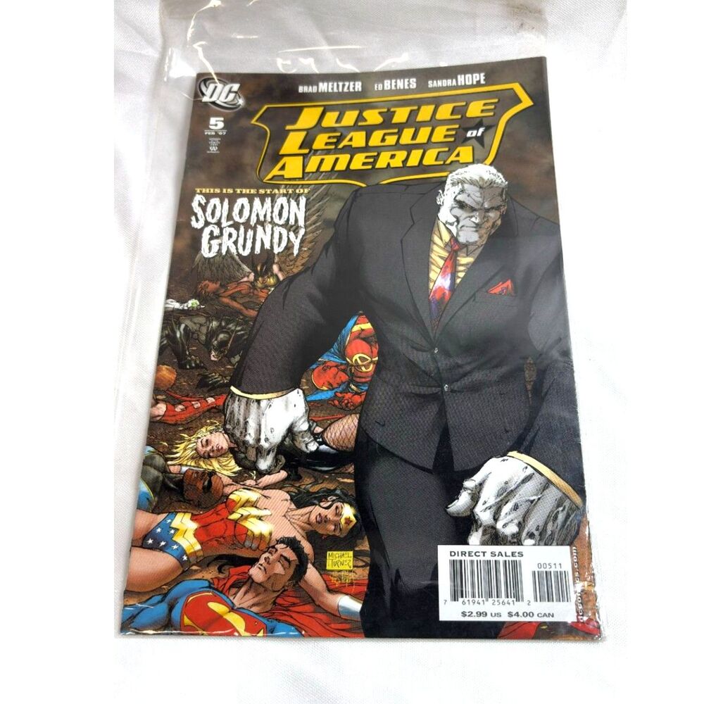 Justice League of America Vol. 2 #5 2007 Comic